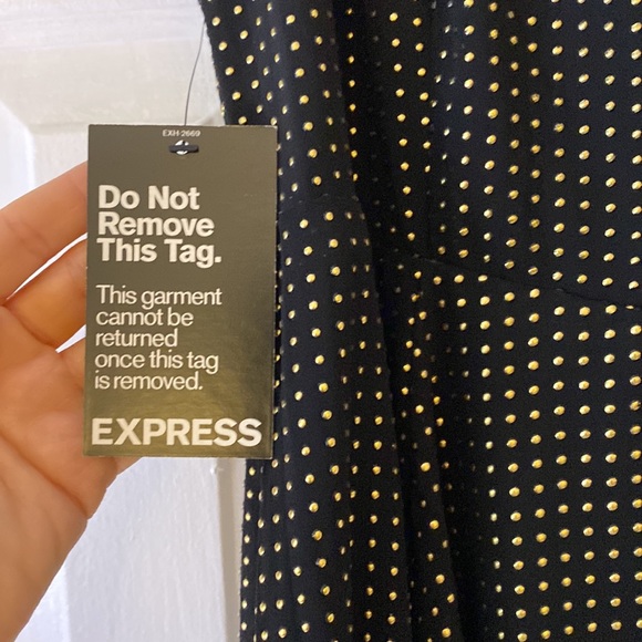 Black and Gold Dress - Picture 3 of 8